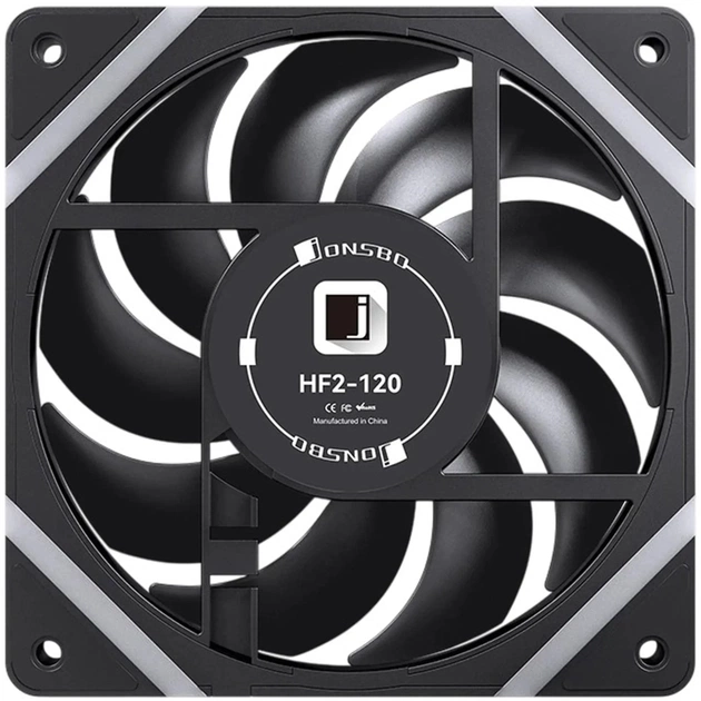 Кулер до корпусу JONSBO HF2-120BR ARGB Black - picture 7