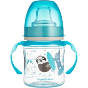Поїльник-непроливайка Canpol babies EasyStart 120 мл - Sweet Fun синя (35/207_blu) зображення 1