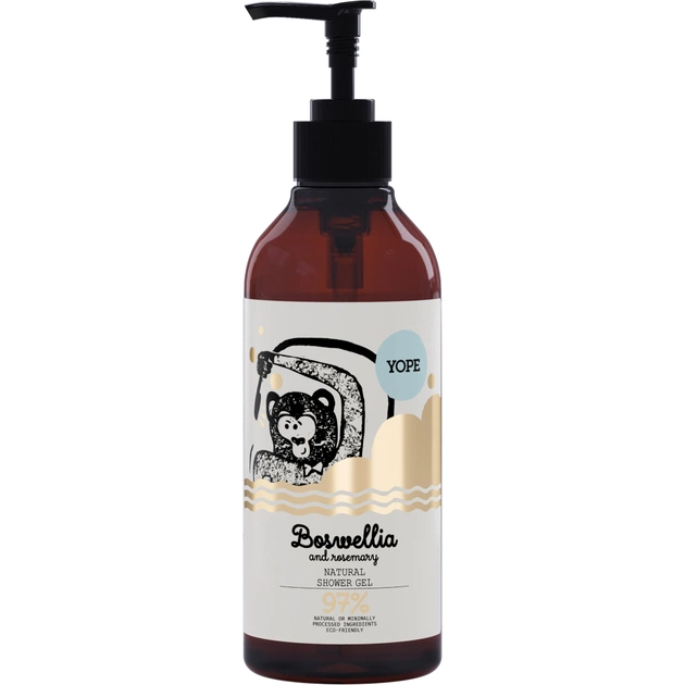 Гель для душу Yope Boswellia and Rosemary 400 мл (5900168908253) - зображення 1