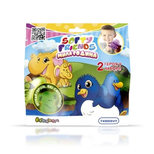 Антистрес #sbabam Стретч-іграшка у вигляді тварини серії Softy friends – Мила родина (8/SC22) зображення 1