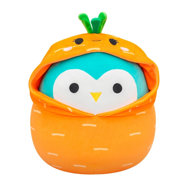 Мягкая игрушка Squishmallows Сова Уинстон 30 см, в одежде (SQER00929) - изображение 1