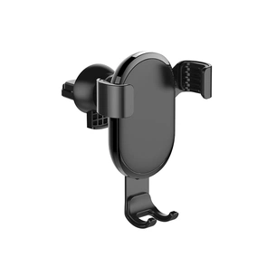 Універсальний автотримач ColorWay Metallic Gravity Holder Black (CW-CHG01-BK) зображення 1