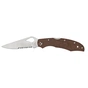 Ніж Spyderco Byrd Cara Cara 2 Serrator Brown (BY03PSBN2) - зменшене зображення 1