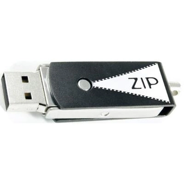 USB флеш накопичувач Goodram 8GB Zip Black USB 2.0 (PD8GH2GRZIKR9) - изображение 1