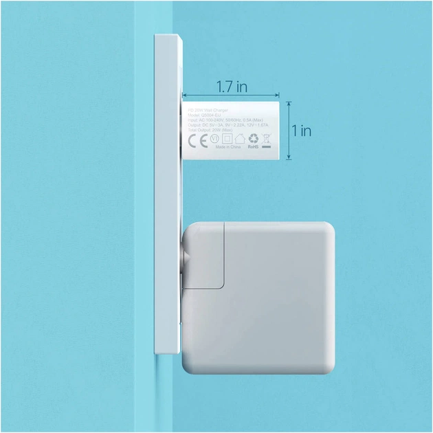 Зарядний пристрій Choetech USB-C PD20W white (Q5004-V5) - picture 6