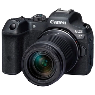 Цифровий фотоапарат Canon EOS R7 + RF-S 18-150 IS STM + адаптер EF-RF (5137C015) зображення 1