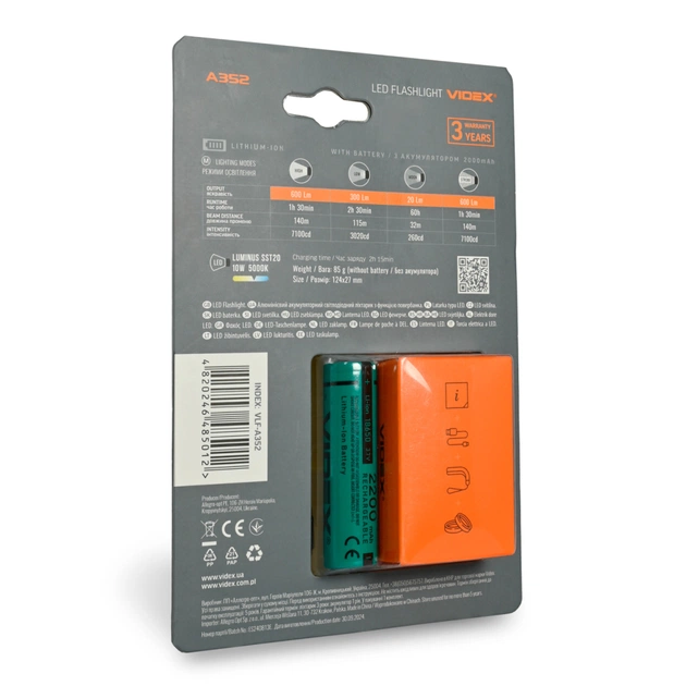Фонарь Videx VLF-A352 - изображение 3