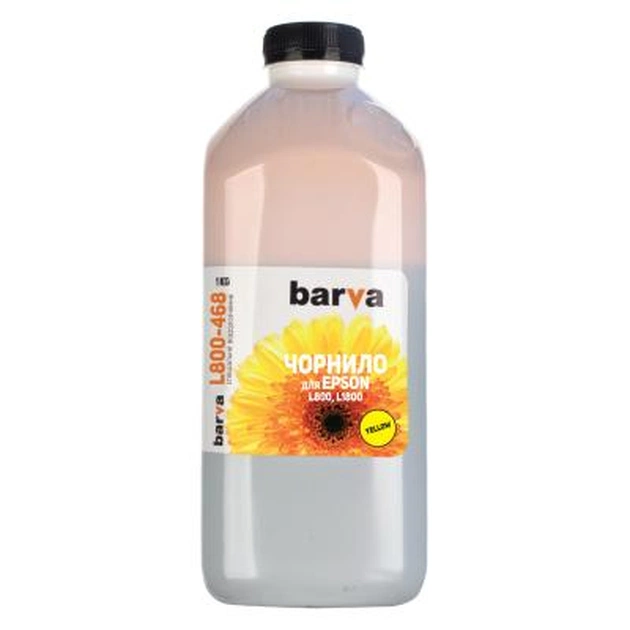 Чорнило Barva Epson 673 1кг YELLOW (T6734) (L800-468) - изображение 1