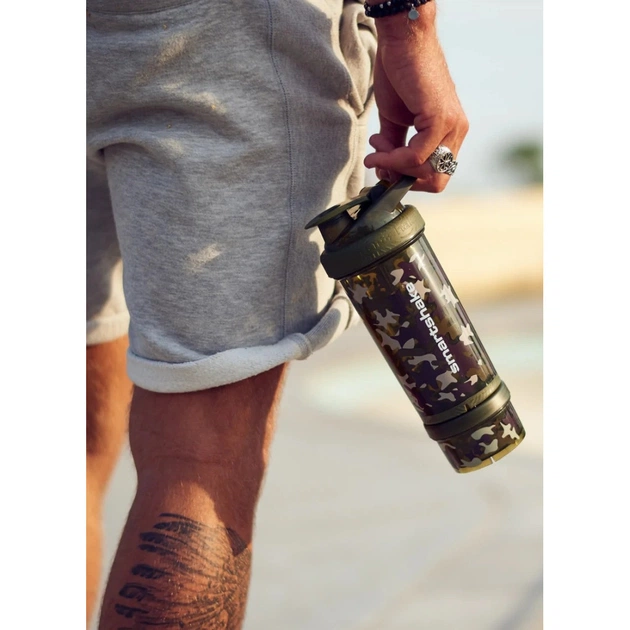 Шейкер спортивний SmartShake Revive 25oz/750ml Camo Green (13075301) - picture 4