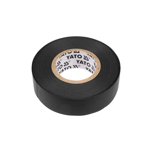Ізоляційна стрічка Yato YT-8165 19мм х 20м чорна (YT-8165) изображение 1