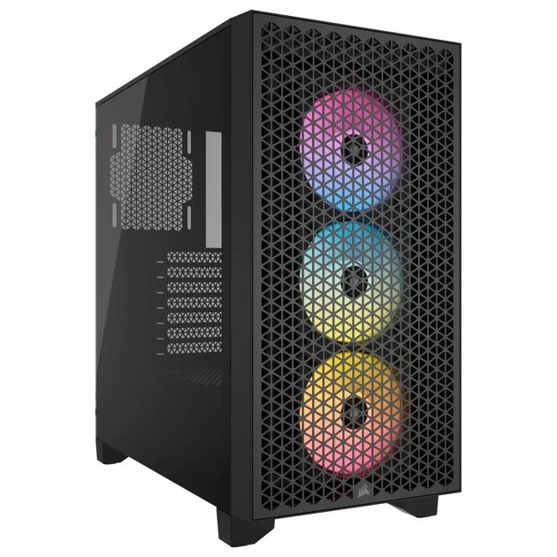 Корпус Corsair 3000D RGB Tempered Glass (CC-9011255-WW) - зображення 1