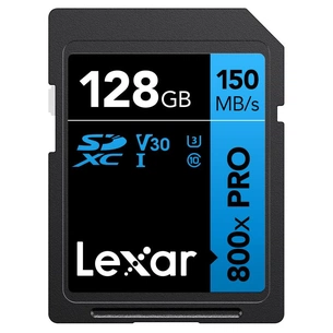 Карта пам'яті Lexar 128GB SDXC class 10 UHS-I (LSD0800P128G-BNNNG) зображення 1