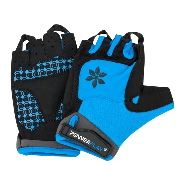 Велорукавиці PowerPlay 5284 D Блакитні XS (SALE_5284D_XS_Blue) - picture 4