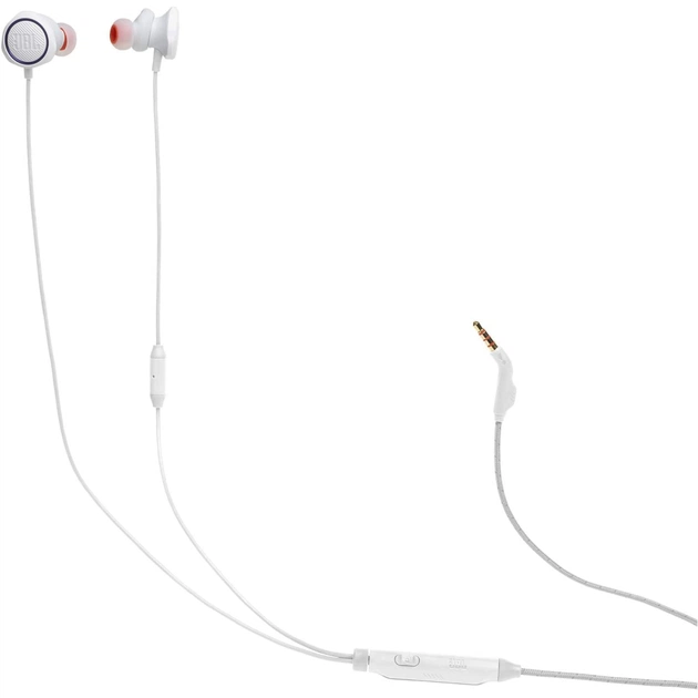 Навушники JBL Quantum 50 White (JBLQUANTUM50WHT) - зображення 1