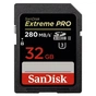 Карта пам'яті SanDisk 32GB SDHC ExtremePro Class 10 UHS-II (SDSDXPB-032G-G46) - зменшене зображення 1