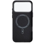 Чохол до мобільного телефона Armorstandart LikeCarbon2 MagCase Apple iPhone 17 Pro Max Carbon Black (ARM86259) - зменшене зображення 2