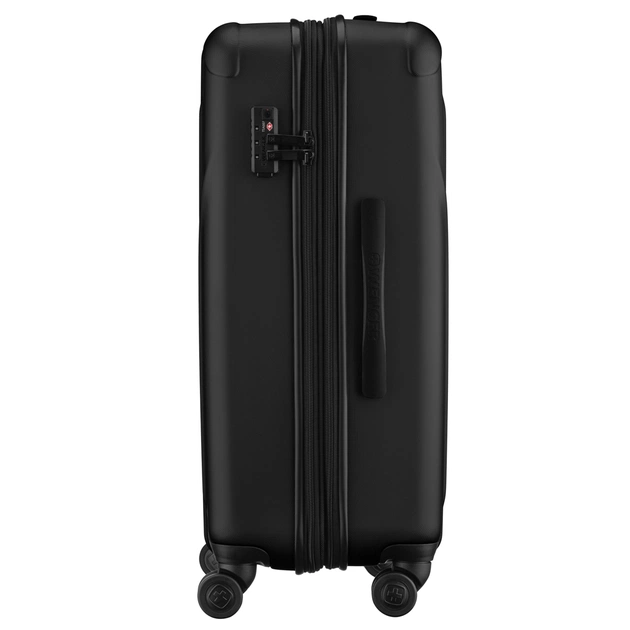Валіза Wenger Oryson, середня, пластик, 4 колеса, чорна (653165) - зображення 5
