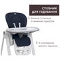 Стілець для годування Chicco Polly Magic Relax синій (79502.64.00) - зменшене зображення 3