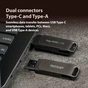 USB флеш накопичувач Patriot 128GB Rage R550 Matte Black USB 3.2/Type-C (PE128GR550DSAD) - уменьшенное изображение 7