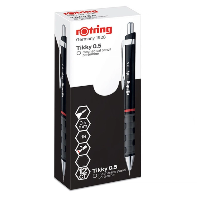 Олівець механічний Rotring Drawing TIKKY Black PCL 0,5 (R1904700) - зображення 3