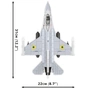 Конструктор Cobi Самолет F-16C Fighting Falcon (UA), 500 деталей (COBI-5893) - уменьшенное изображение 6