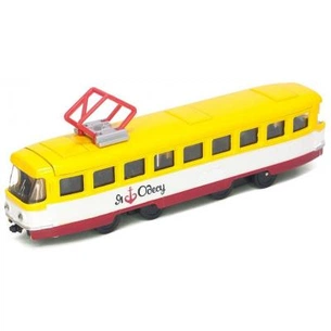 Спецтехніка Технопарк Городской трамвай Одесса свет,звук ,укр.язык (SB-17-16WB-O) зображення 1