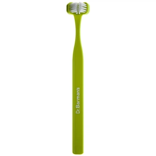 Зубна щітка Dr. Barman's Superbrush Compact Тристороння М'яка Салатова (7032572876328-light-green) изображение 1