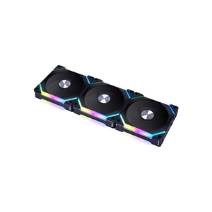 Кулер до корпусу Lian Li Uni Fan SL V2, 120mm, Triple, Black (G99.12SLV23B.00) зображення 1