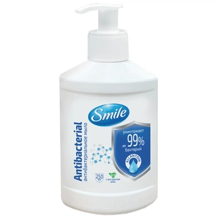 Рідке мило Smile з антибактеріальним ефектом 250 мл (4823071644692) зображення 1