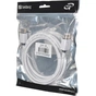 Кабель мультимедійний HDMI to HDMI 2.0m 2.0 white Sandberg (308-98) - зменшене зображення 2