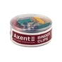Біндер металевий Axent 19 мм, 12шт, color (4409-A) - зменшене зображення 2
