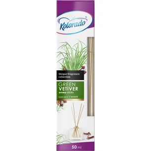 Аромадифузор Kolorado Aroma Sticks Зелений ветивер 50 мл (5902506009806) зображення 1