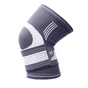 Фіксатор коліна LiveUp Knee Support LS5676-S сірий, білий Уні S (6951376182316) - уменьшенное изображение 1