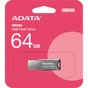 USB флеш накопичувач ADATA 64GB UV350 Metallic USB 3.2 (AUV350-64G-RBK) - зменшене зображення 5