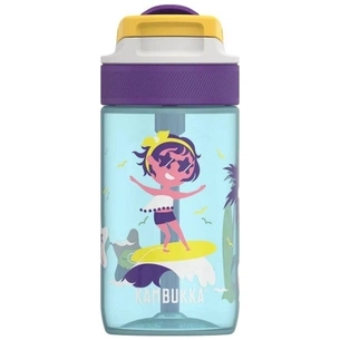 Пляшка для води Kambukka Lagoon 400 мл Surf Girl блакитна (11-04039) зображення 1
