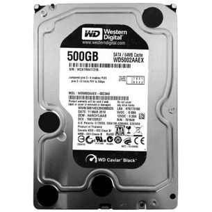 Жорсткий диск 3.5"  500Gb WD (#WD5002AAEX-FR#) зображення 1