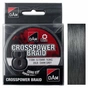 Шнур DAM CROSSPOWER 8-BRAID 110м 0,17мм 11,3кг/25Lb (dark grey) (60080) - зменшене зображення 1