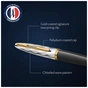 Ручка пір'яна Waterman CARENE Reflections Of Paris GT  FP F (11 207) - зменшене зображення 8