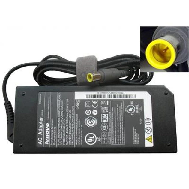 Блок живлення до ноутбуку Lenovo 135W 20V 6.75A разъем 7.9/5.5 (pin inside) (45N0059) - зображення 1