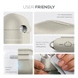 Чехол для наушников Armorstandart Hang Case For Apple AirPods Pro 3 Antique White (ARM88285) - уменьшенное изображение 5