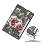 Чехол для планшета BeCover Smart Case Samsung Galaxy Tab S10 FE (SM-X520/SM-X526) 10.9" Black Rose (715923) - уменьшенное изображение 5