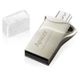 USB флеш накопичувач Apacer 16GB AH173 Silver USB 2.0 OTG (AP16GAH173S-1) - зменшене зображення 3
