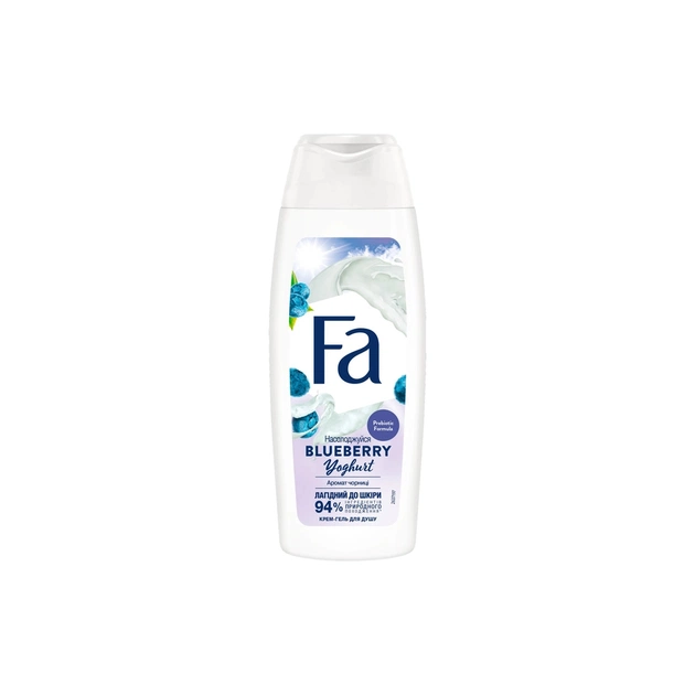 Гель для душа Fa Yoghurt Blueberry 250 мл (9000101297003) - изображение 1
