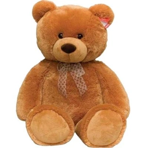 М'яка іграшка Aurora Ведмідь коричневий сидячий 70 см (61672A) зображення 1