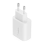 Зарядний пристрій Belkin Home Charger 25W Power PD PPS USB-C, white (WCA004VFWH) - зменшене зображення 2