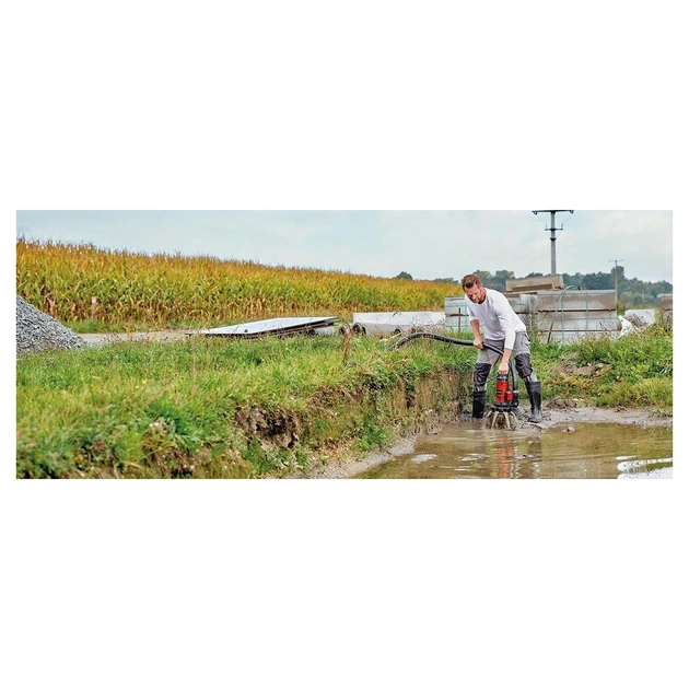 Дренажный насос Einhell GE-DP 900 Cut, 900Вт, 16000л/час (4181550) - изображение 9