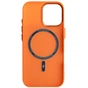 Чохол до мобільного телефона Armorstandart LikeCarbon2 MagCase Apple iPhone 16 Pro Kevlar Orange (ARM88596) - зменшене зображення 2