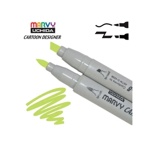 Художній маркер Marvy двосторонній 1900B-S Світло-зелений (752481291117) зображення 1