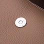 Сумка Vintage Жіноча з геометричним клапаном із натуральної шкіри Коричнева (22630) - зменшене зображення 8