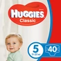 Підгузки Huggies Classic 5 (11-25 кг) Jumbo 40 шт (5029053573922) - зменшене зображення 1